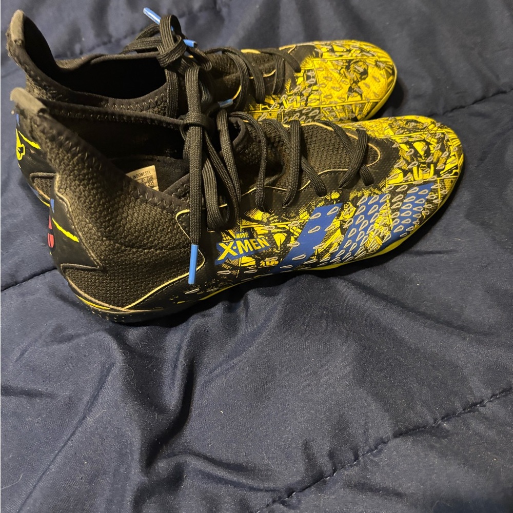 adidas Black and Yellow Athletic Shoes